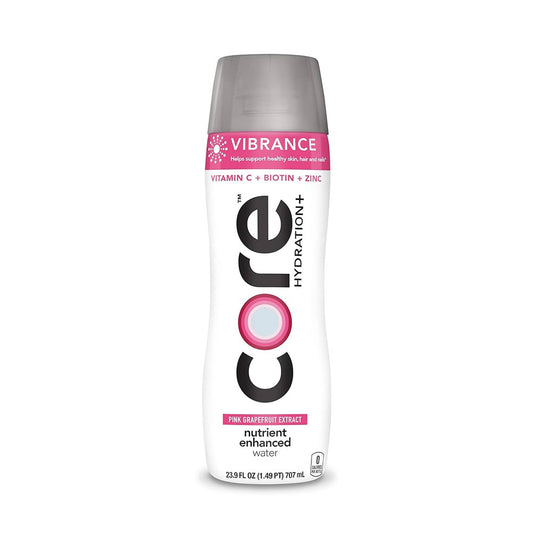 Core Hydration Immunity Pink Grapefruit Extract Nutrient Enhanced Water 23.9oz