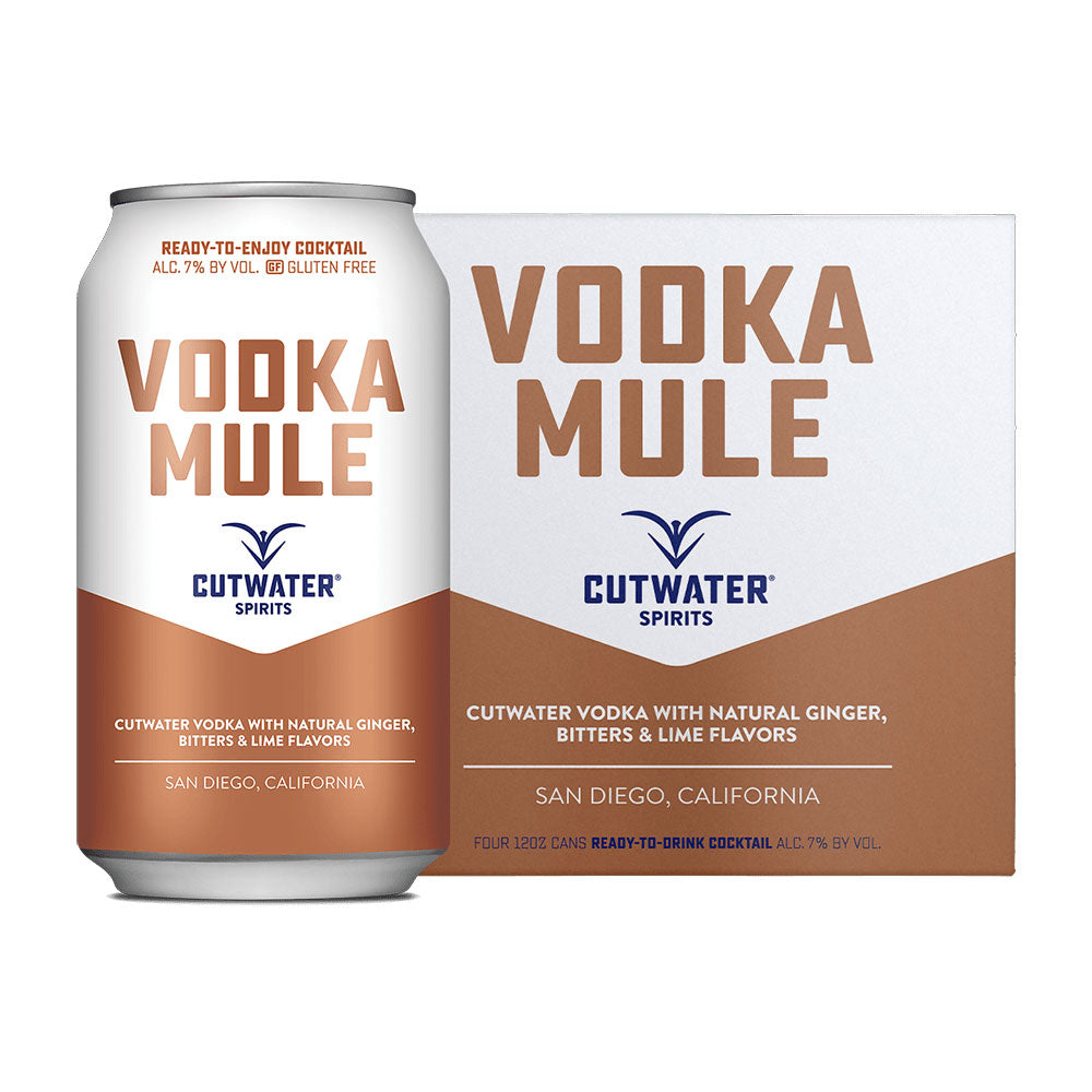 Cutwater Vodka Mule 4pk - 12oz Cans