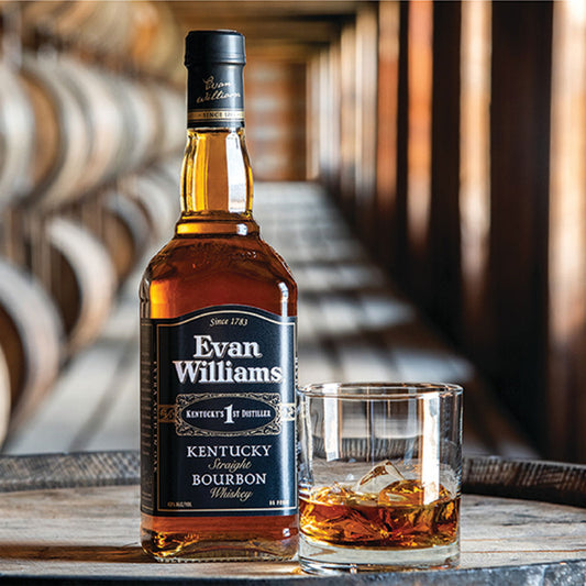 Whisky bourbon Evan Williams de 750 ml 