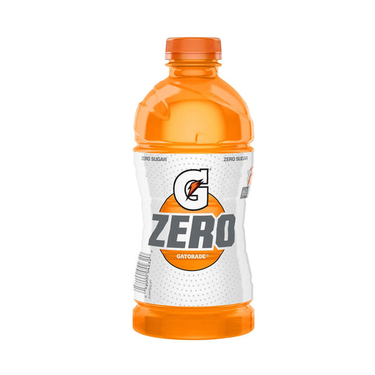 Gatorade G Zero Sugar Orange Thirst Quencher Sports Drink 28oz