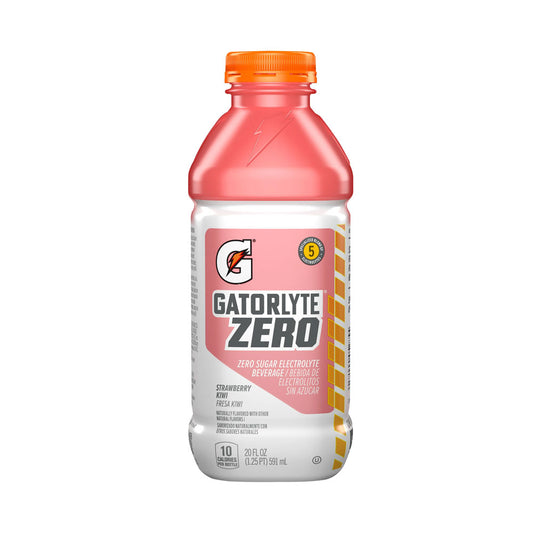 Gatorade Gatorlyte Zero Strawberry Kiwi Sports Drink 20oz