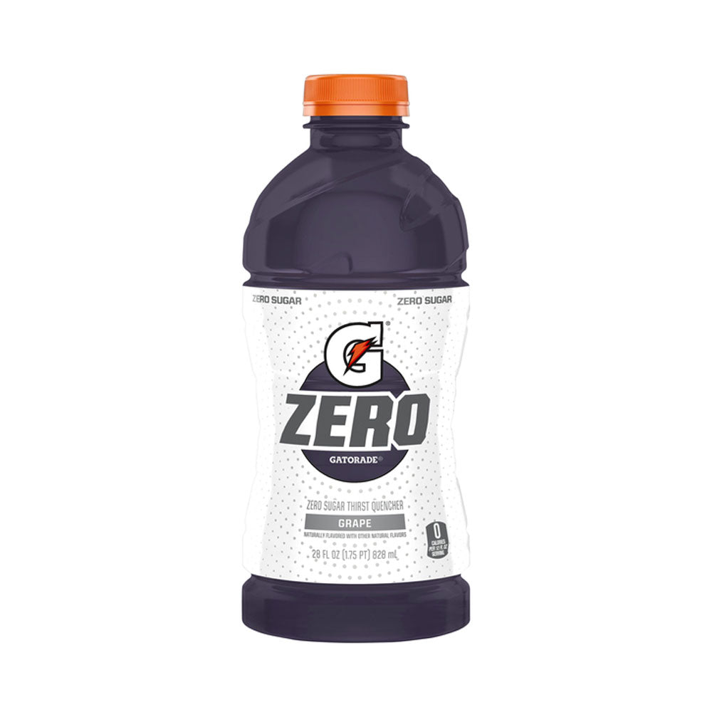 Bebida deportiva Gatorade Zero Thirst Quencher sabor uva, 28 oz