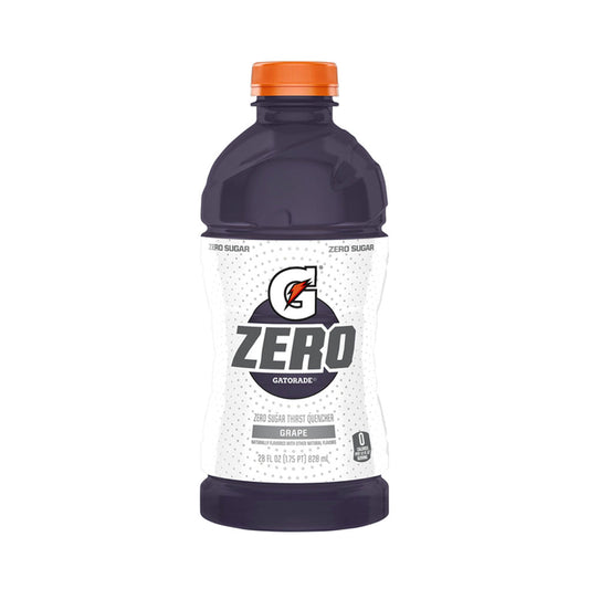 Gatorade Zero Thirst Quencher Sports Drink Grape 28oz