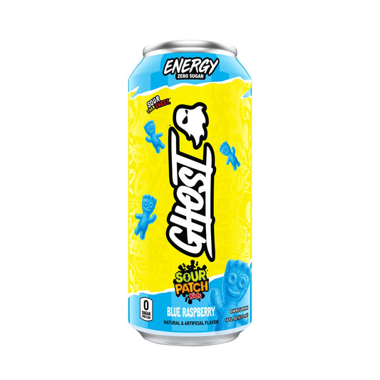 Ghost Energy Sour Patch Blue Ras 16oz