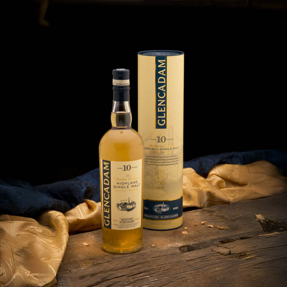 Glencadam 10 Year Old Highland Single Malt Scotch Whisky 750ml