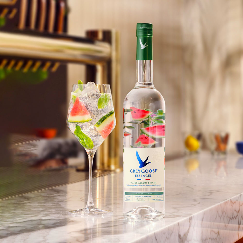 Grey Goose Essences Watermelon & Basil Vodka - 750ml