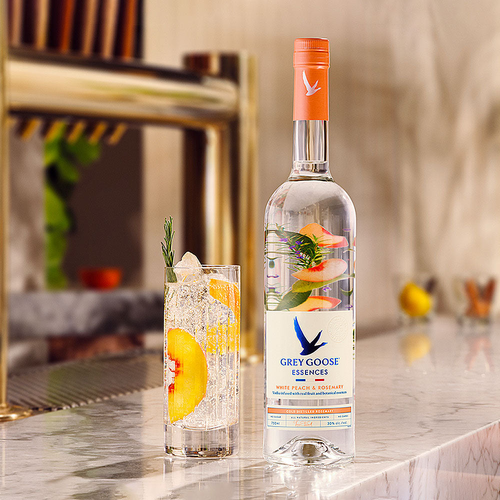 Grey Goose Essences White Peach & Rosemary Vodka 750ml