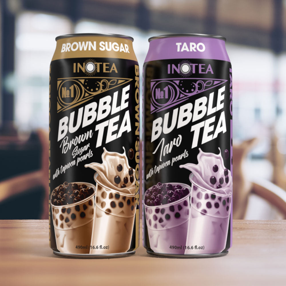 INOTEA Brown Sugar Bubble Tea 16.6oz