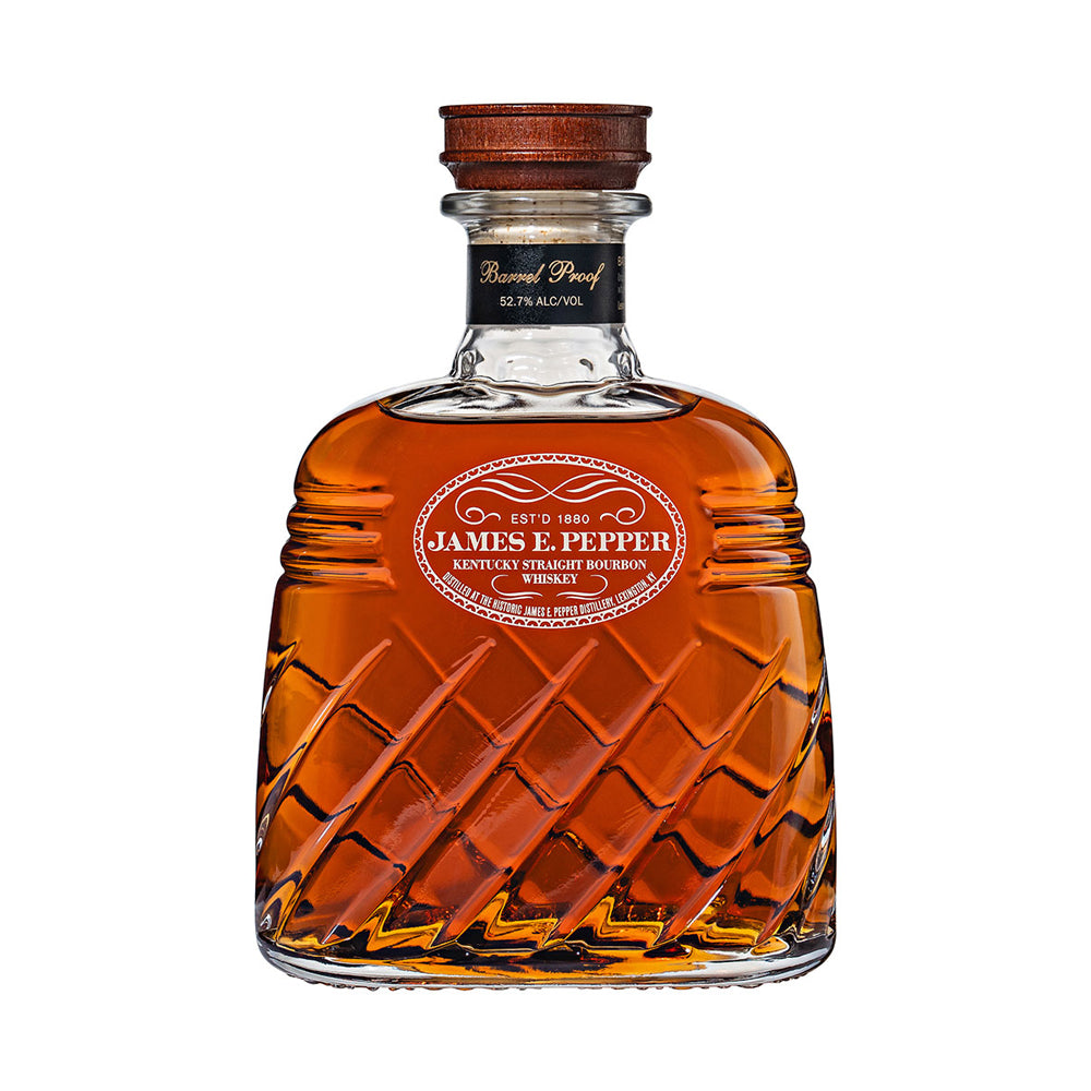 James E Pepper Decanter Barrel Proof Bourbon 750ml