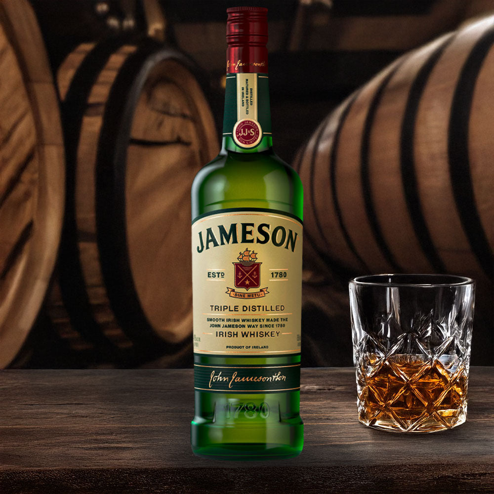 Whisky irlandés triple destilado Jameson - 750 ml