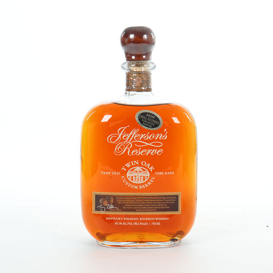 Jefferson's Reserve Very Rare Twin Oak Bourbon Whiskey 750ml