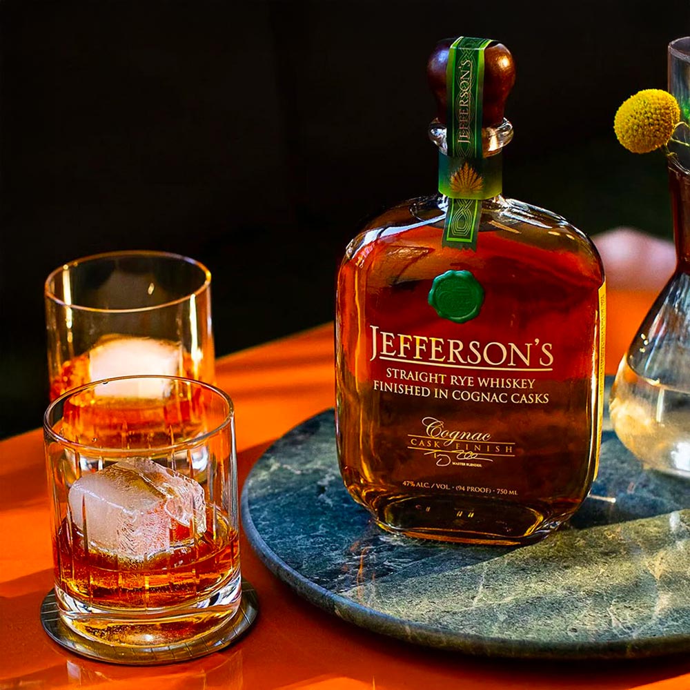 Jefferson's Rye Cognac Cask Finish Straight Rye - 750ml