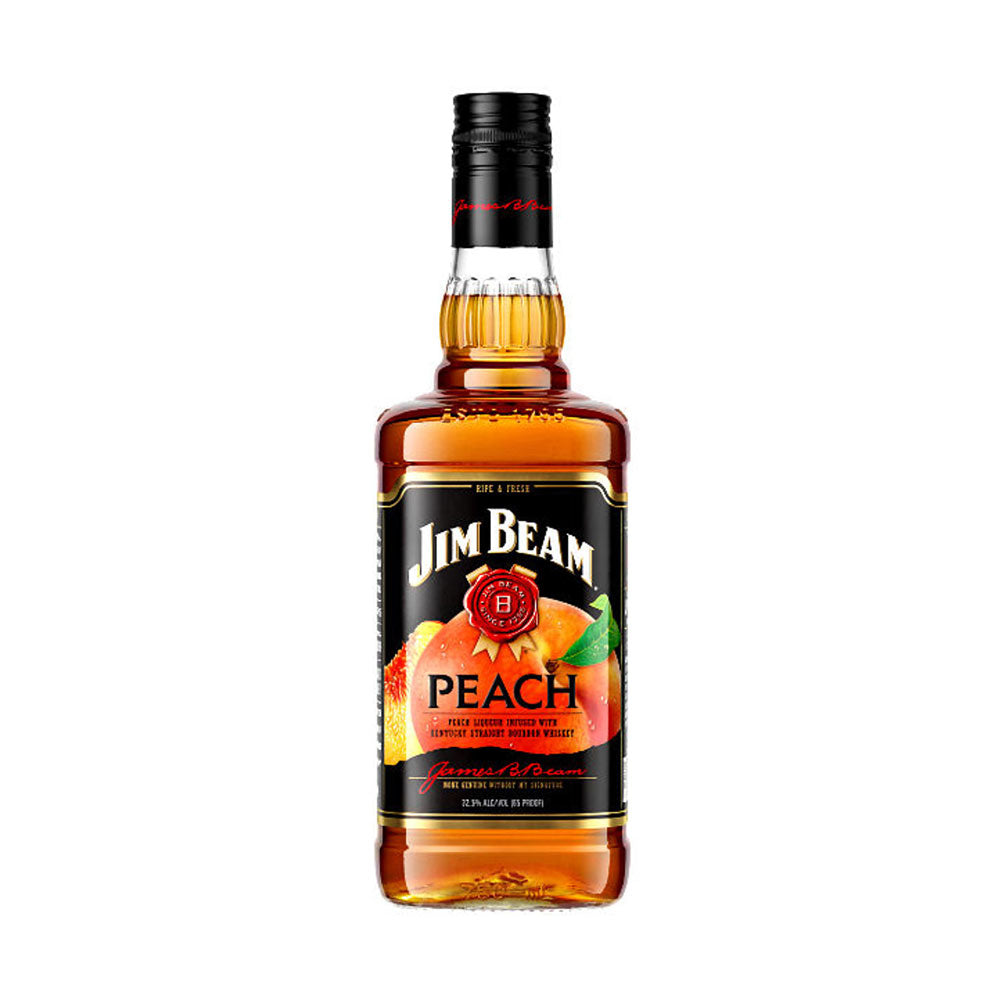 Jim Beam Peach Bourbon Whiskey 750ml