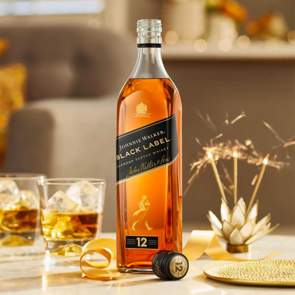 Whisky escocés mezclado Johnnie Walker Black Label