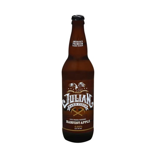 Julian Harvest Apple Hard Cider Single Bottle - 22 oz