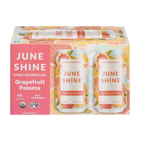 June Shine Grapefruit Paloma 6pk - 12oz Cans