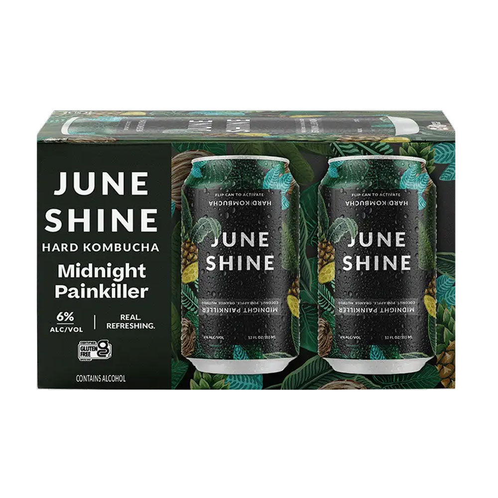 June Shine Midnight Painkiller 6pk - 12oz Cans