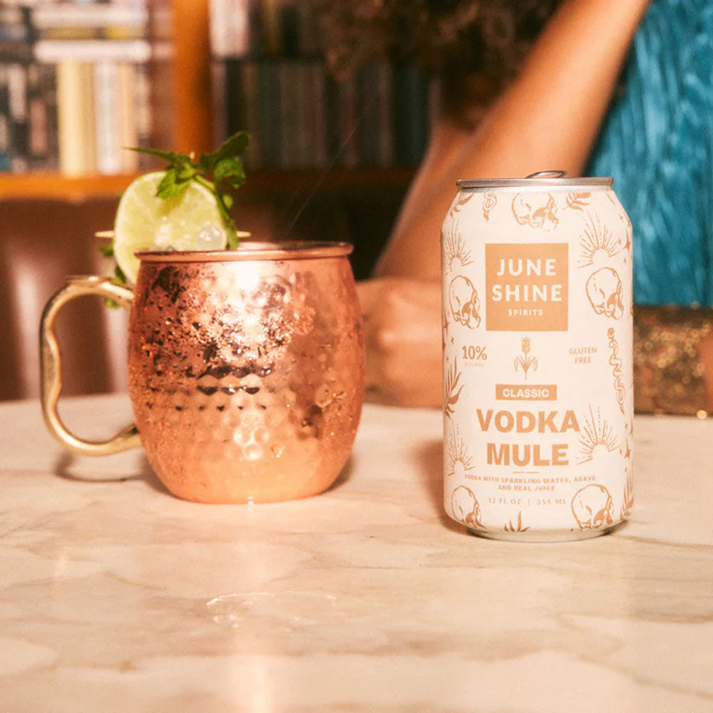 JuneShine Spirits Vodka Mule 4pk - 12oz Cans