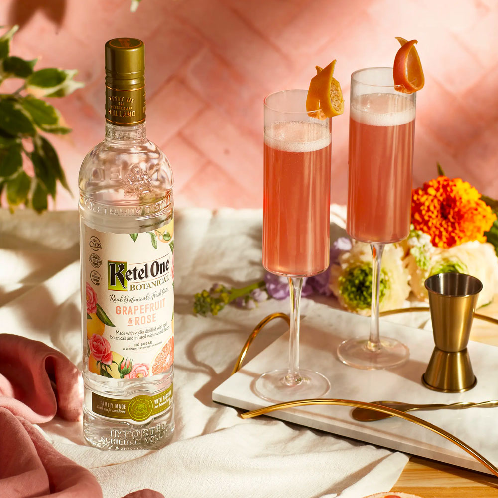 Ketel One Botanical Grapefruit and Rose Vodka 750ml