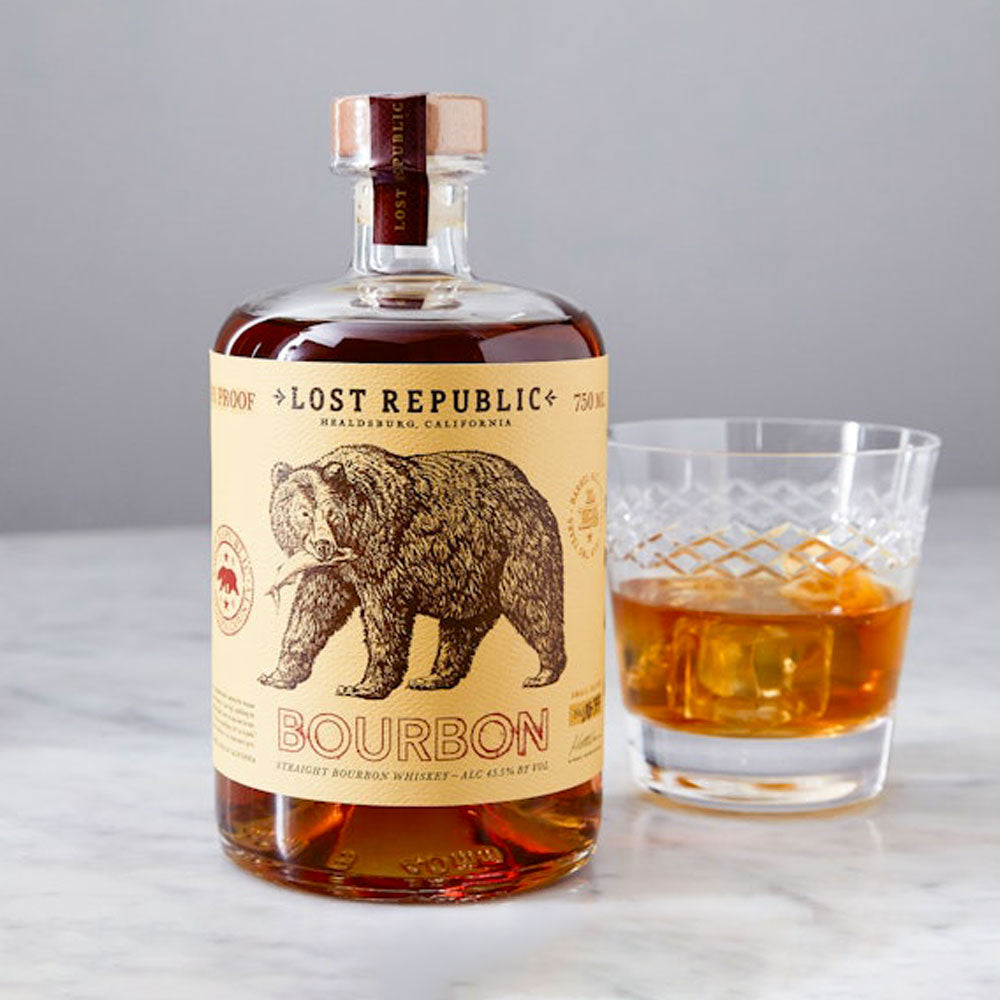 LOST REPUBLIC STRAIGHT BOURBON 750ml