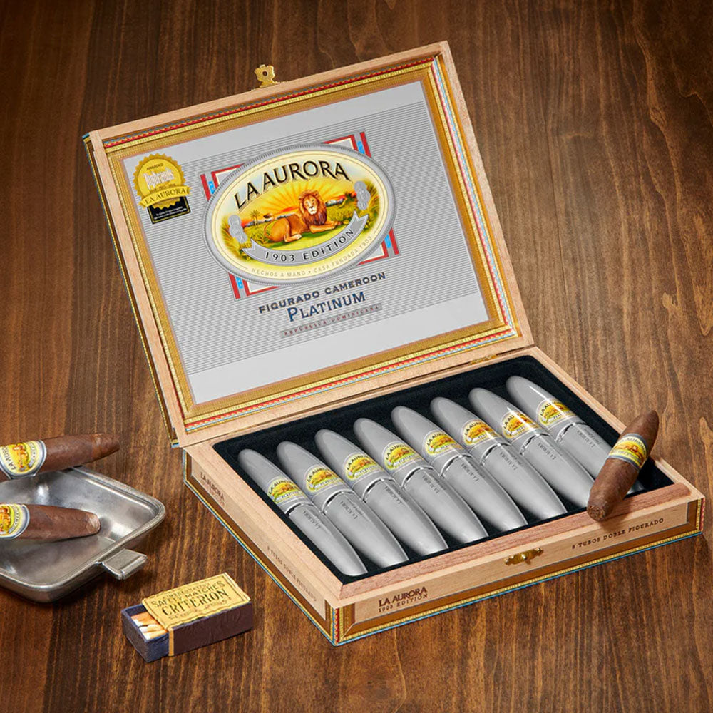 La Aurora Preferidos 1903 Platinum Tubo