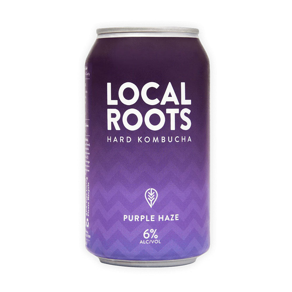 Local Roots Hard Kombucha Purple Haze