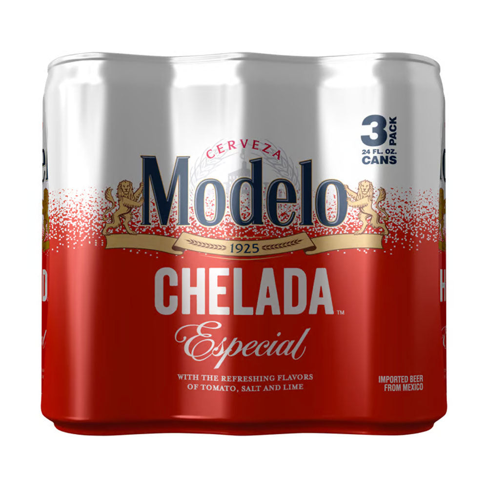 Modelo Chelada 3 Pack 24 oz Can