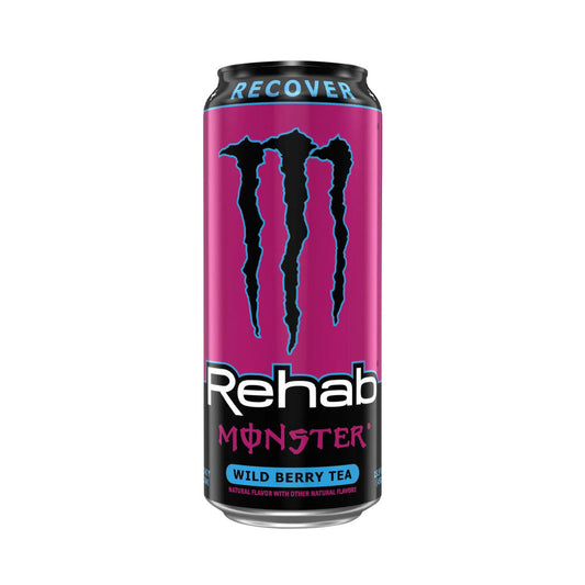 Monster Rehab Wild Berry Tea 16oz