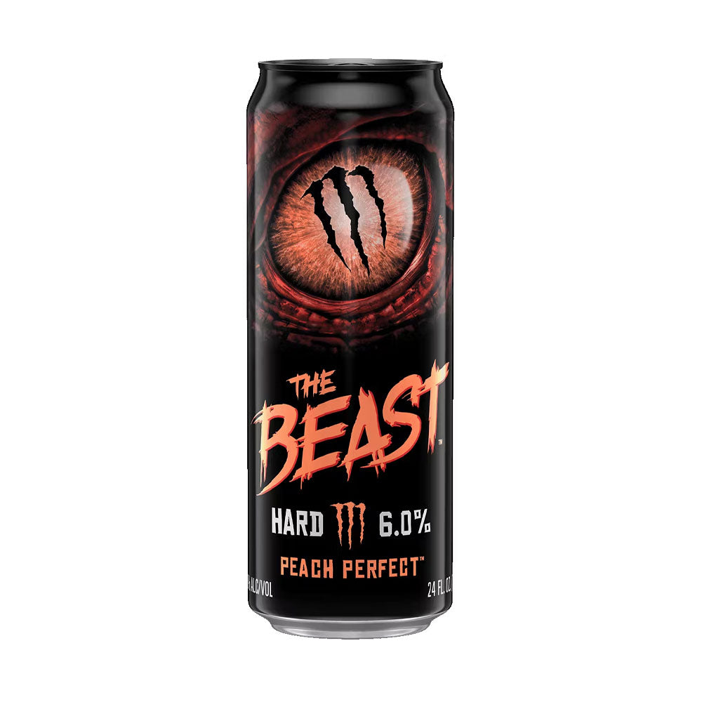 Monster The Beast Unleashed Peach Perfect Single Can 16 oz