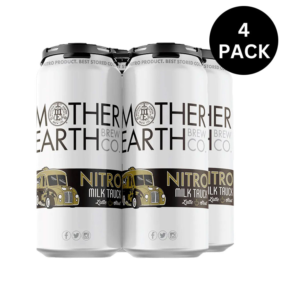 Mother Earth NITRO Milk Truck Latte Stout 4pk - 16oz Cans