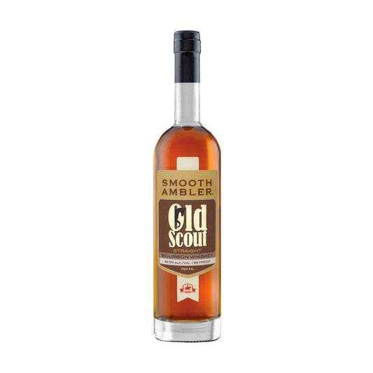 Old Scout Bourbon is a high-rye straight bourbon whiskey, bottled at 99 proof. It is blended in limited, hand-selected batches without chill-filtration, and enjoys the bold character we think excellent bourbon should deliver. Mashbill: 60% corn, 36% rye, 4% malt. A high-rye bourbon.

