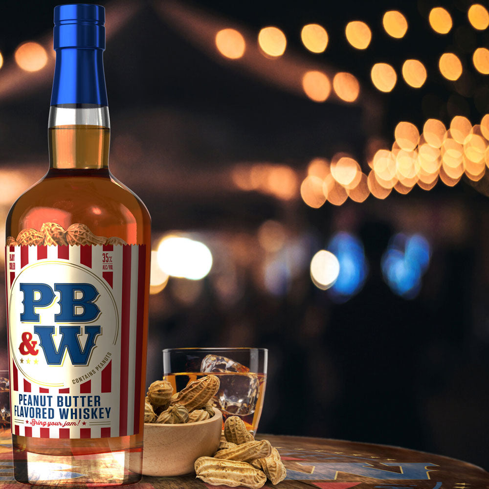 PB&W Peanut Butter Flavored Whiskey - 750ml