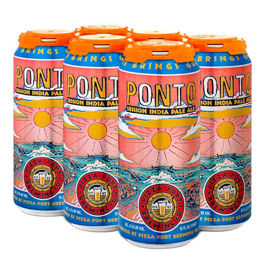 Pizza Port Ponto Session IPA 6pk - 16oz Cans