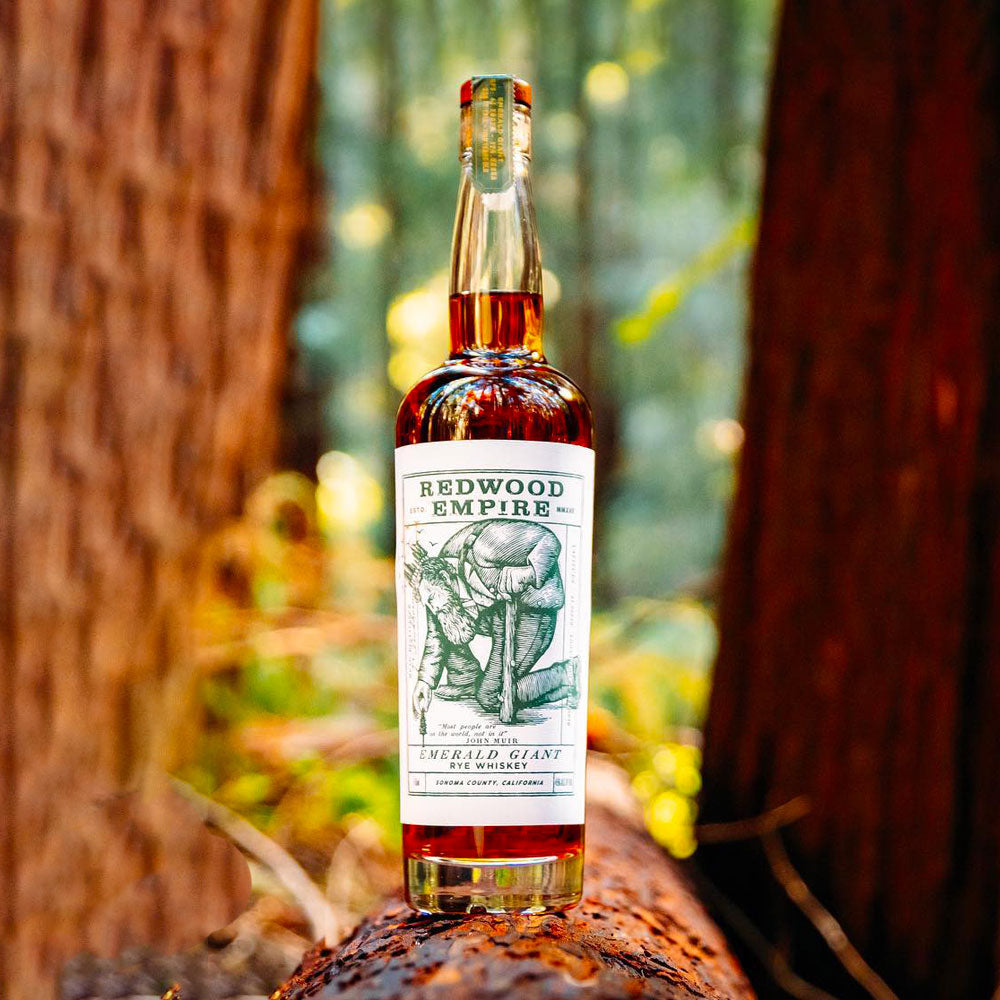 Redwood Empire Emerald Giant Rye Whiskey 750ml