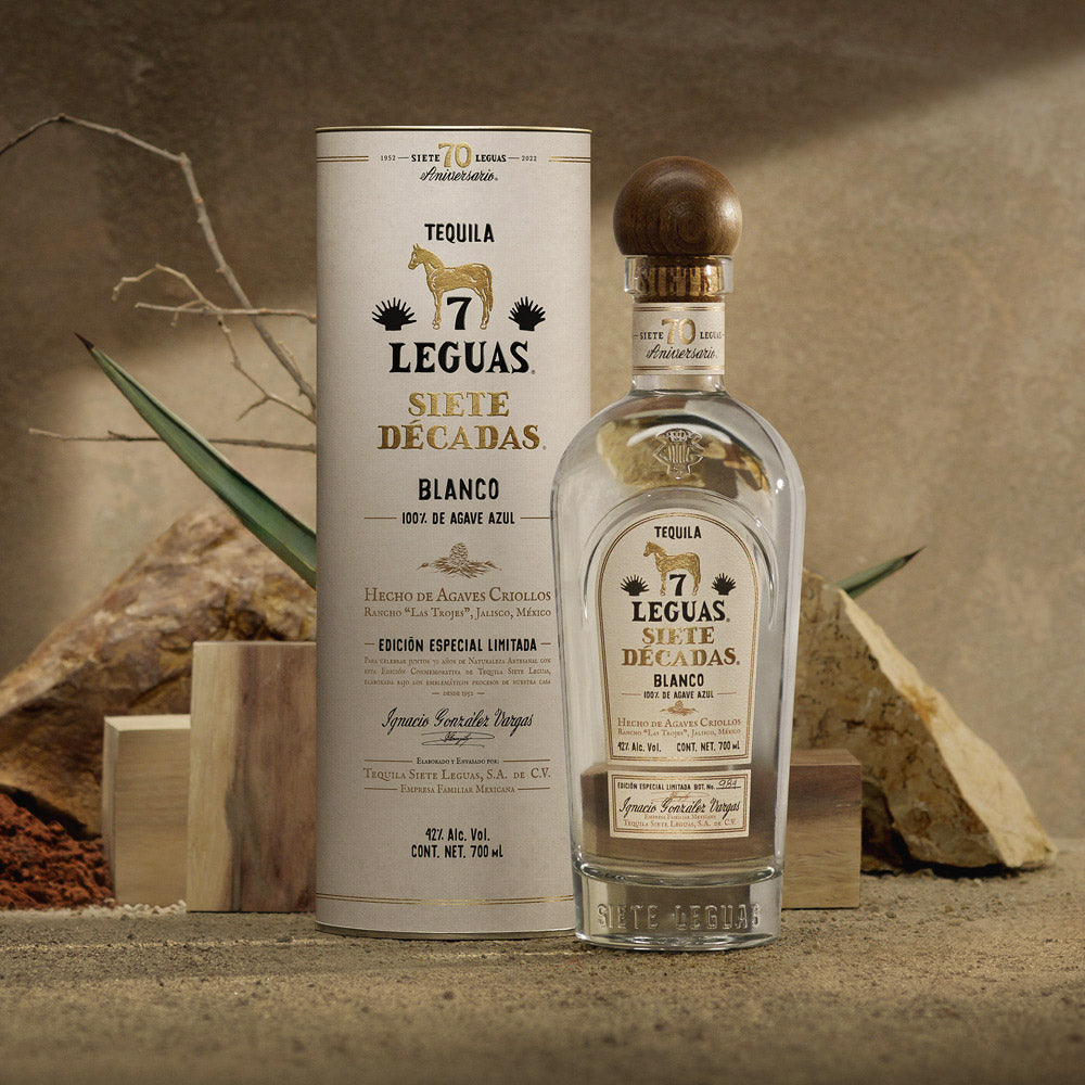 Siete Leguas 'Siete Decadas' Blanco Tequila 750ml