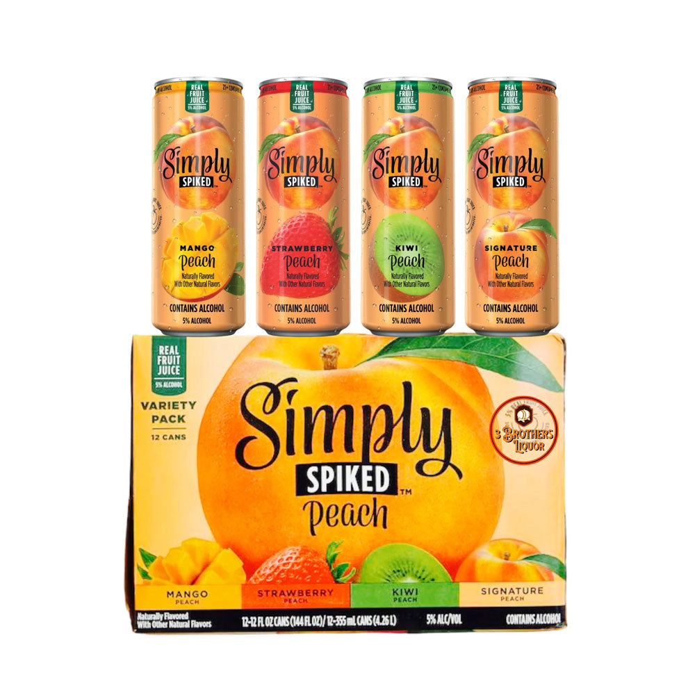 Simply Spiked Peach Variety Pack