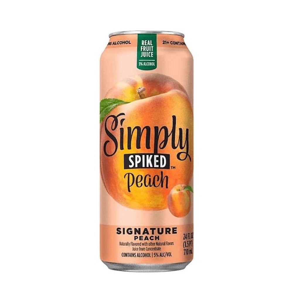 Simply™ Spiked Peach Single Can 24oz