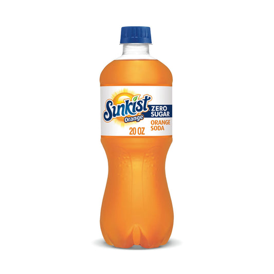 Sunkist Zero Sugar Orange 20oz