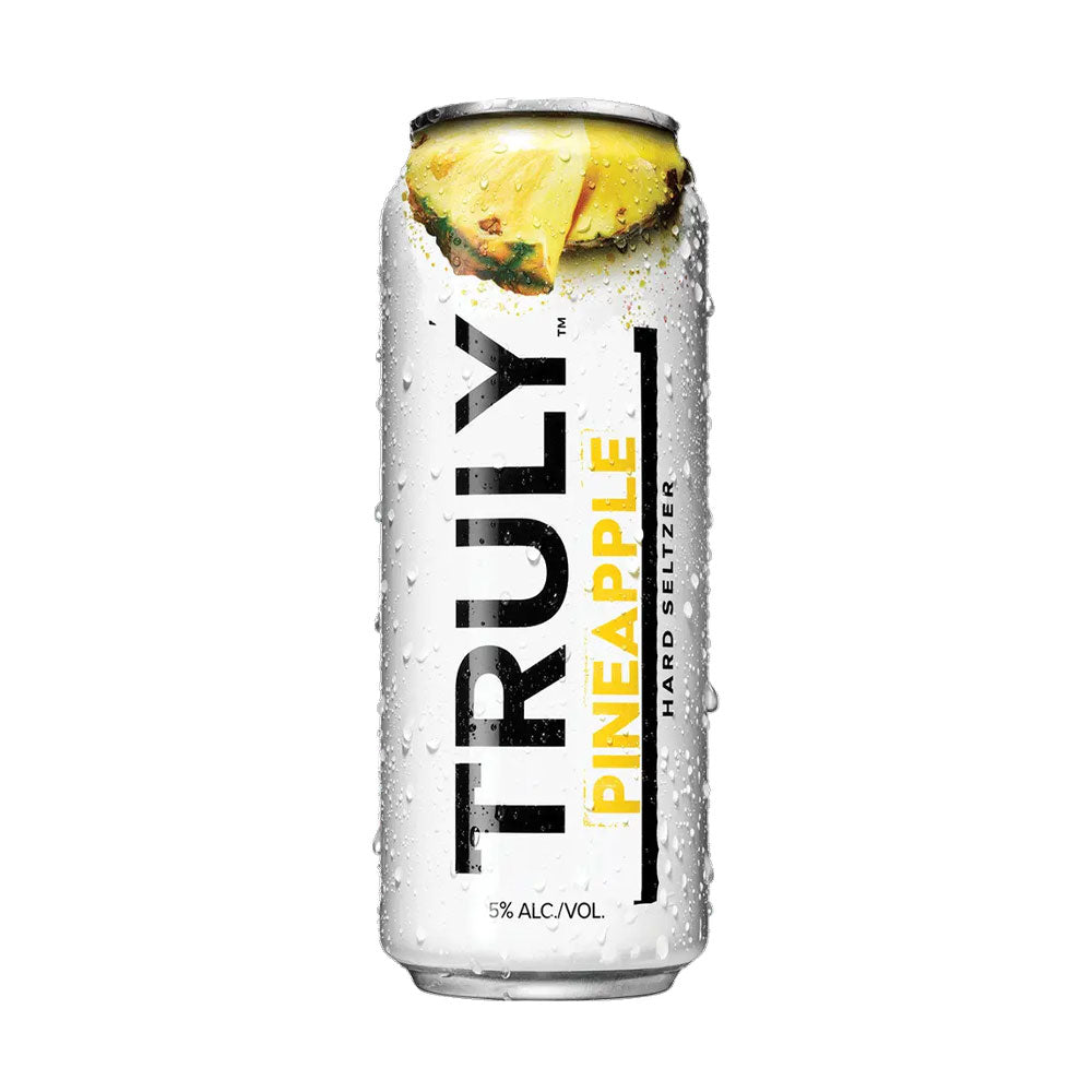 TRULY Pineapple Hard Seltzer Single Can 24 oz