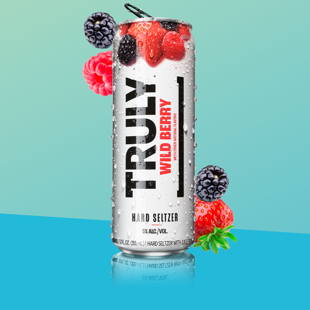 TRULY Wild Berry Hard Seltzer Single Can 24 oz