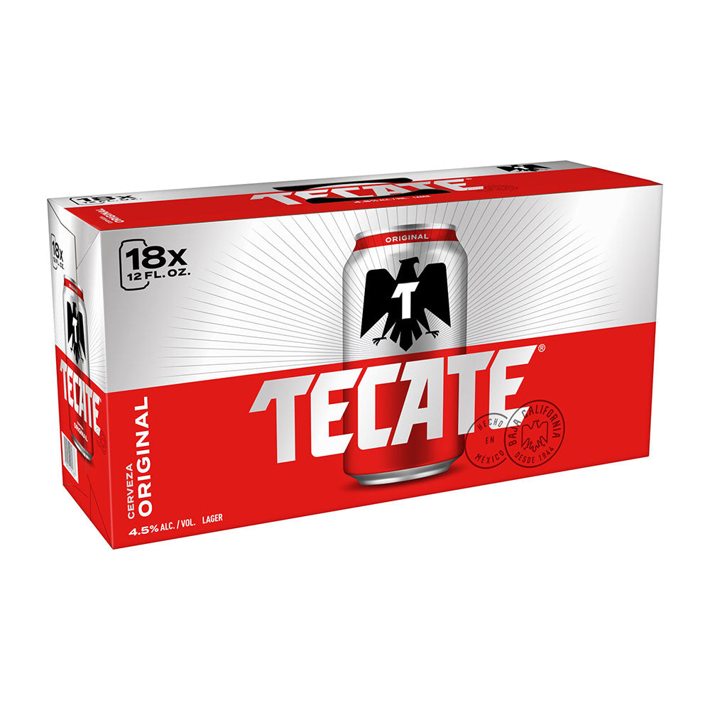 Tecate Original Mexican Lager Beer 18 pack or 12 pack 12oz