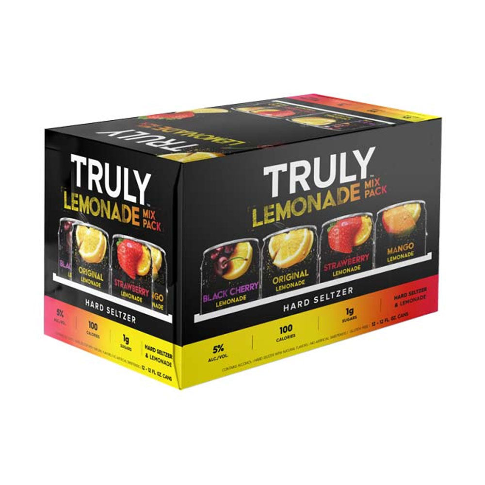 Truly Hard Seltzer Lemonade Mix 12pk - 12oz Cans