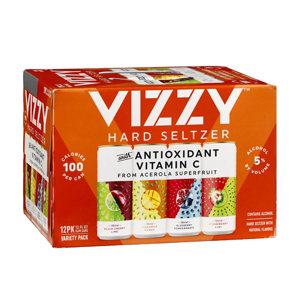 Vizzy Hard Seltzer Variety 12pk- 12 oz Cans