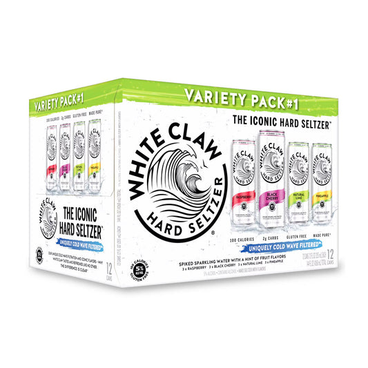 White Claw Hard Seltzer Variety no. 1 12pk - 12oz Cans