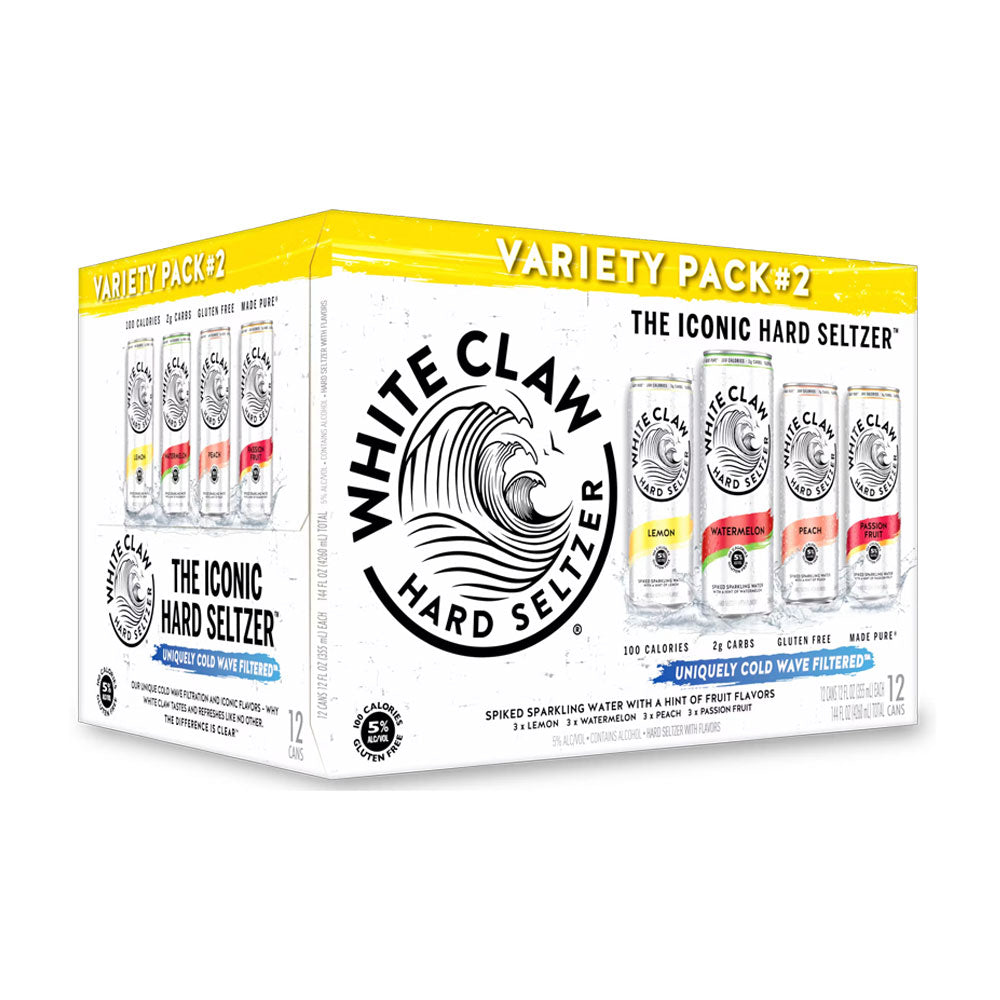 White Claw Hard Seltzer Variety 12pk - 12oz Cans