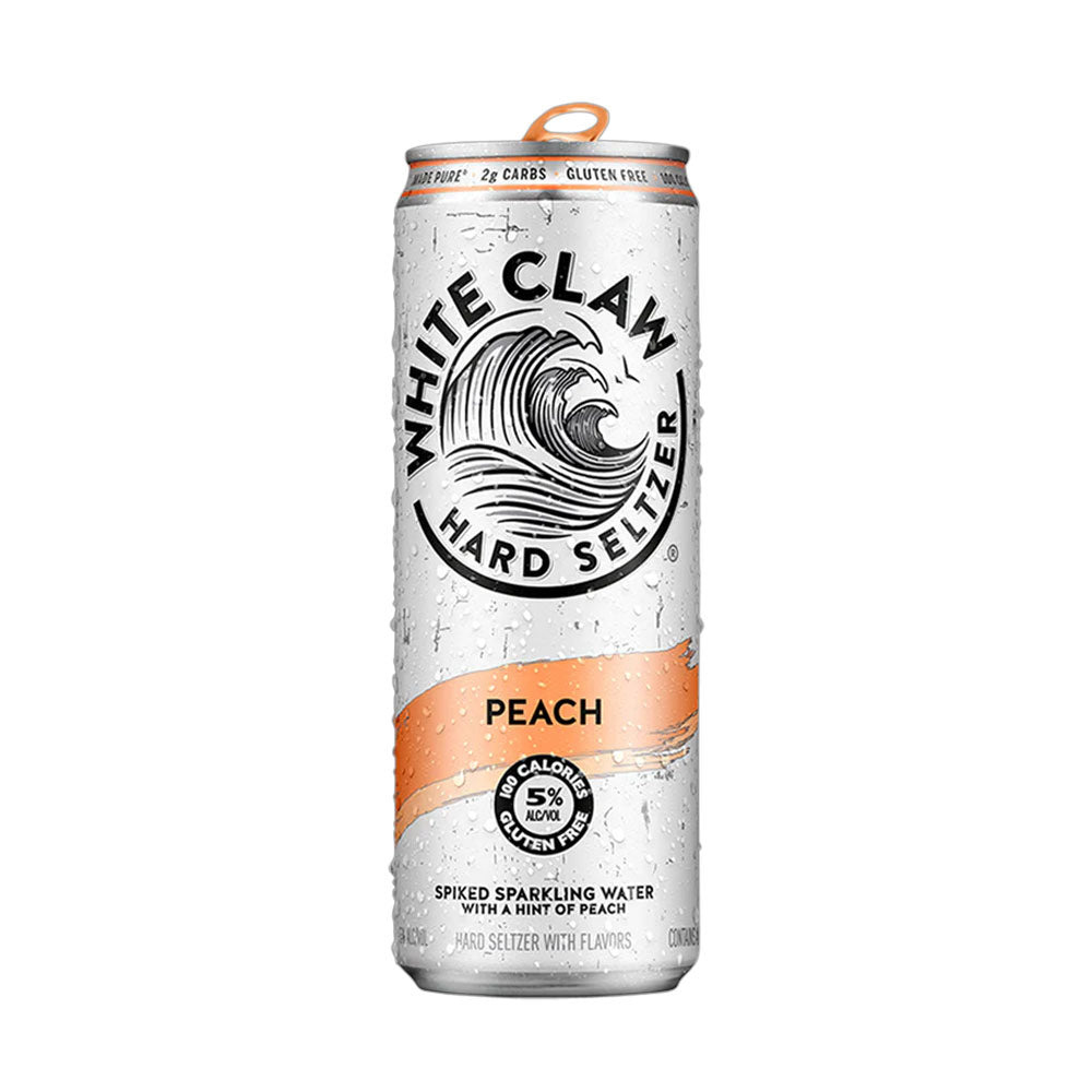 White Claw Peach Hard Seltzer