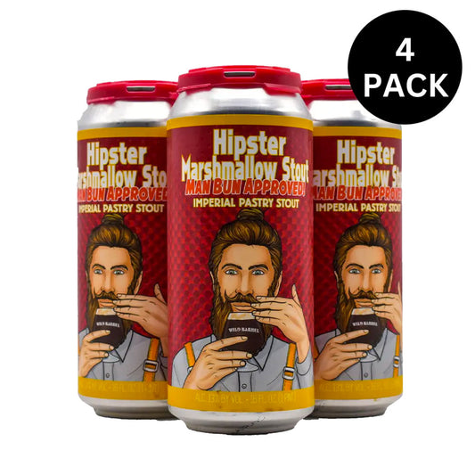 Wild Barrel Brewing Co. Hipster Marshmallow Stout 4pk - 16oz Cans