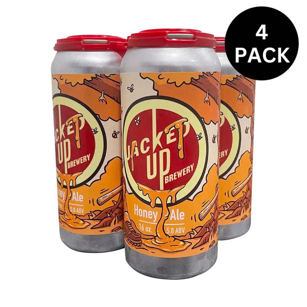 Zoom Jacked Up Honey Ale 4pk - 16oz Cans