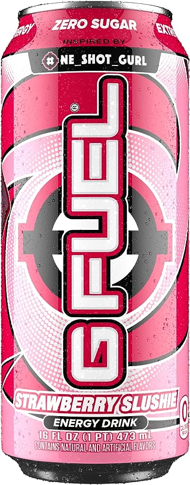 G Fuel Strawberry Slushie 16oz image 0