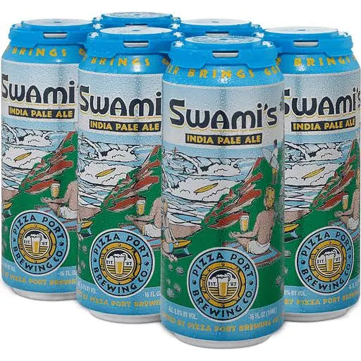 Pizza Port Swami's IPA 6pk - 16oz Cans image 0